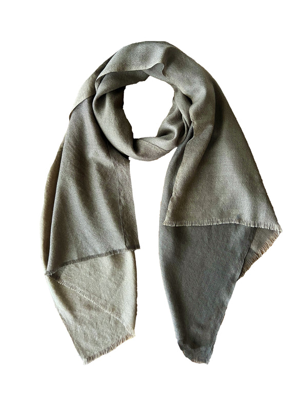 Kiri Two Tone Checks Stole