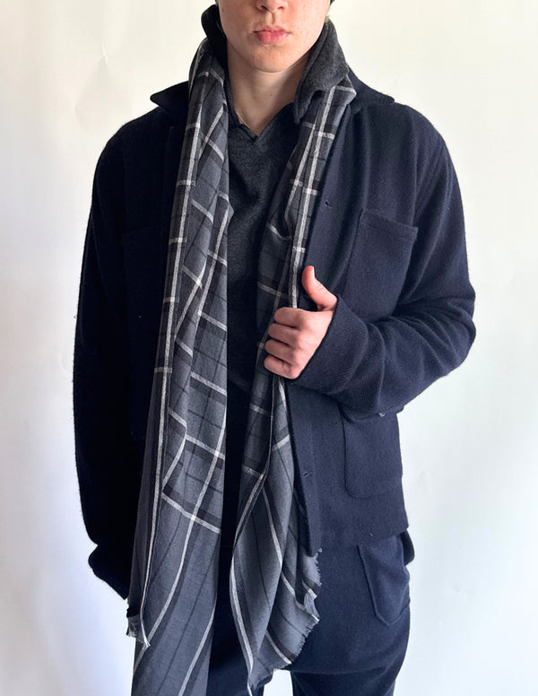 Kita Plaid Stole