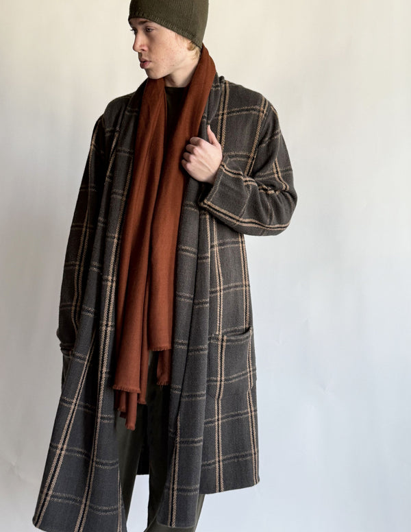 Men's Plaid Nomad Coat