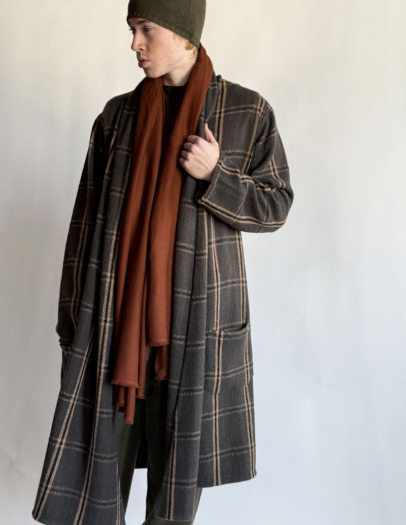 Men's Plaid Nomad Coat