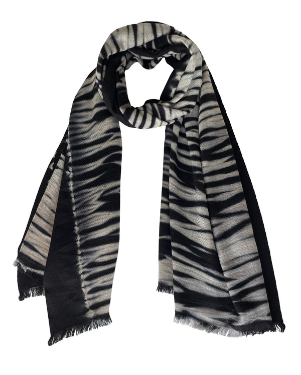 Zebra Tie Dye Stole