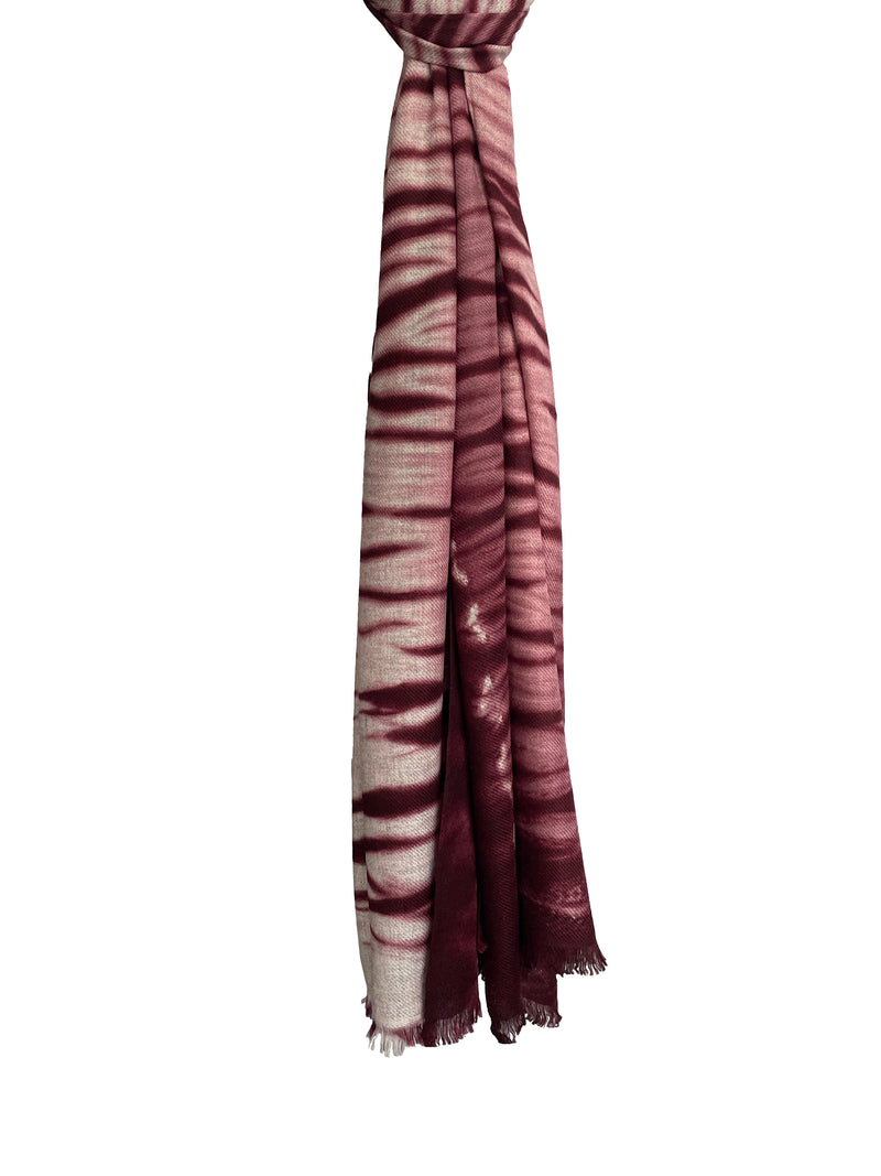 Zebra Tie Dye Stole