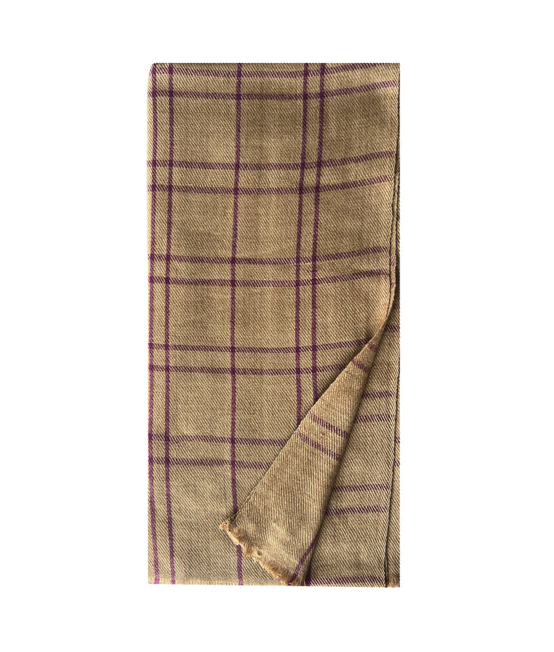 Abhaya Plaid Stole