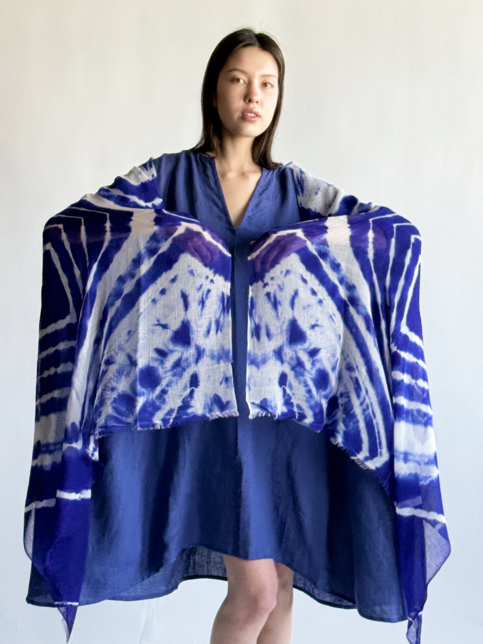 Angkor Wat Tie Dye Shawl – Denis Colomb Lifestyle