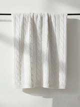 Cable Knit Throw