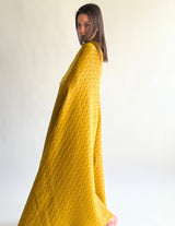 Cable Knit Throw