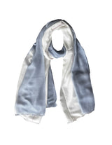 Stripe Dip Dye Shawl
