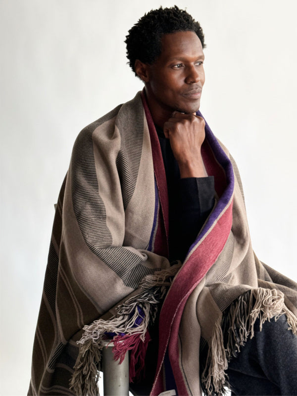 Denis colomb Himalayan Tibet 8 ply カシミア Lhasa Blanket – Denis Colomb Lifestyle