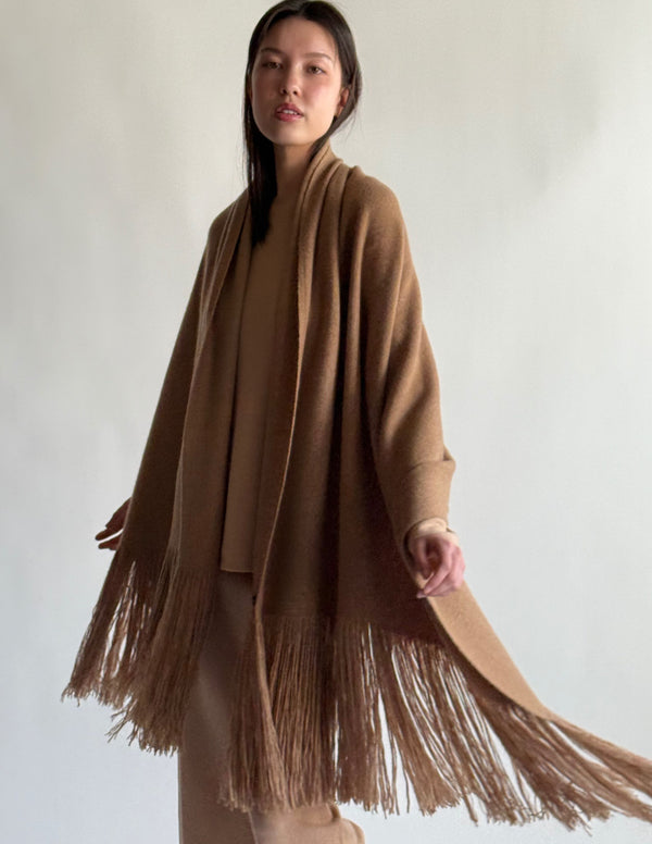 Long Fringe Shawl