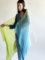 Silky Cloud Ombre Shawl
