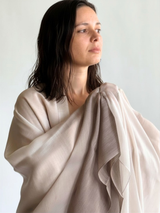 Silky Cloud Ombre Shawl
