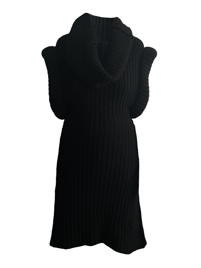 Hand-knit Sleeveless Tunic