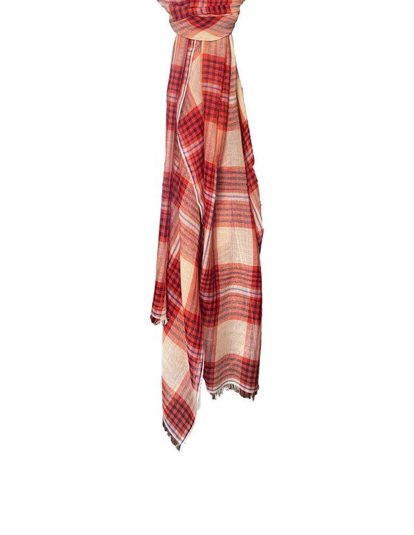 Starship Plaid Shawl