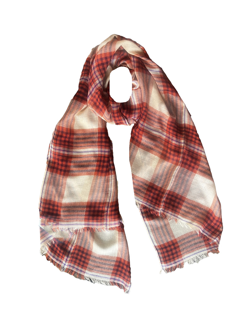 Starship Plaid Shawl