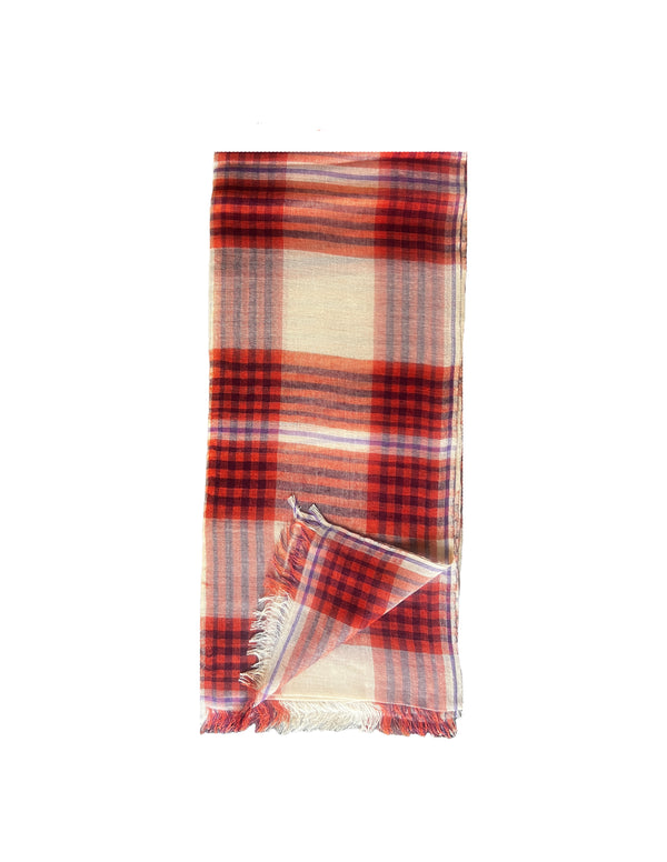 Starship Plaid Shawl