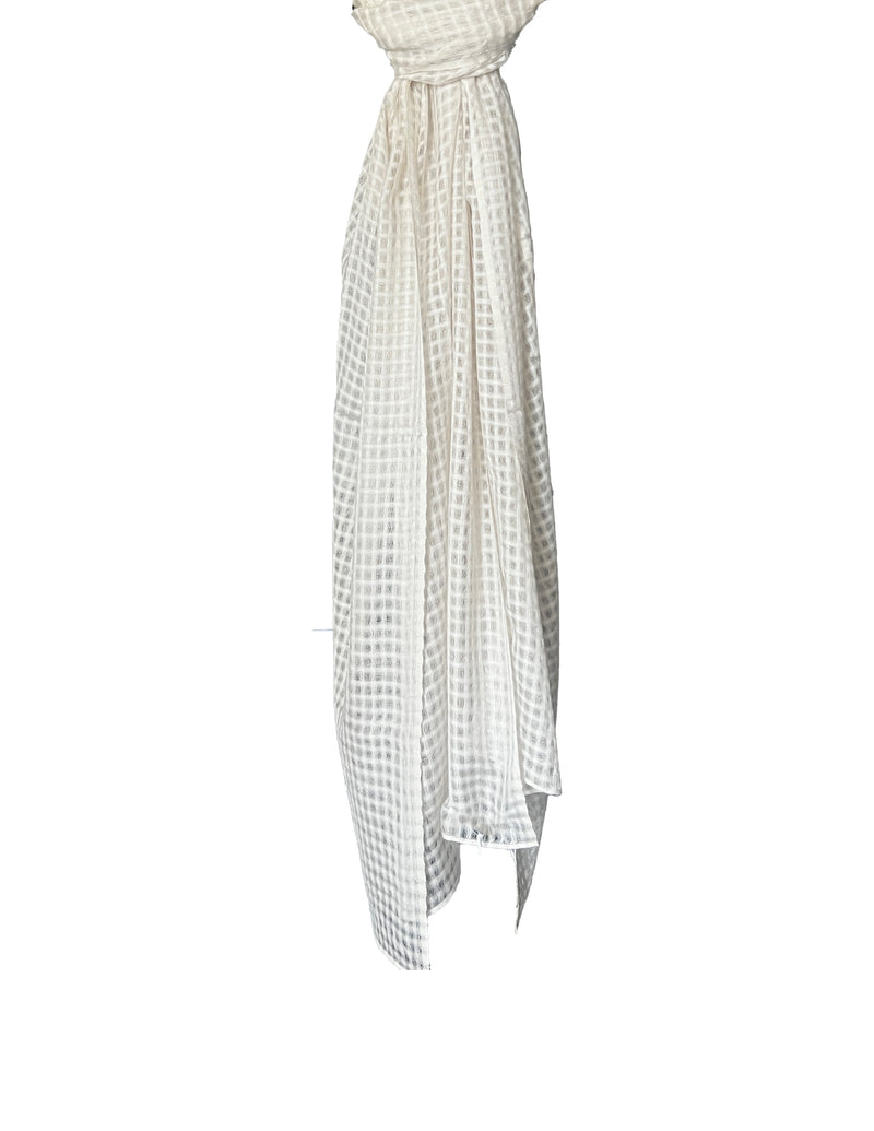 Square Open Weave Stole