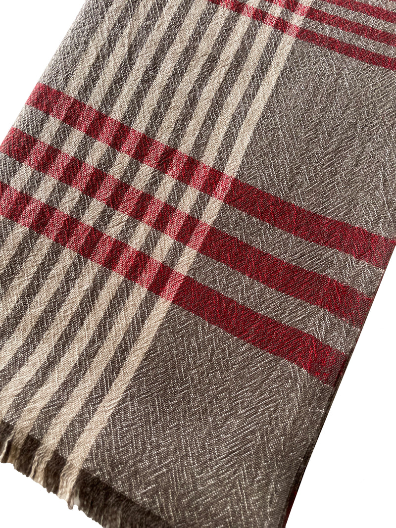 Cashmere-Chouni-Plaid-Stole-Denis-Colomb-Lifestyle