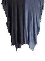 Fuzzy Feutre Two Color Shawl