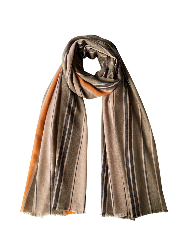 Kirat Stripes Shawl - denis-colomb-lifestyle