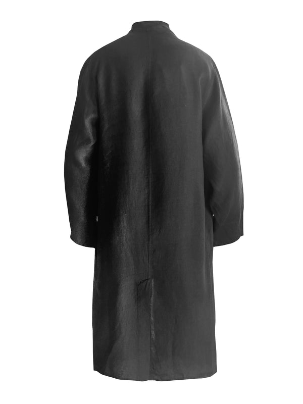 Denis-Colomb-Lifestyle - Linen-Nomad-Coat