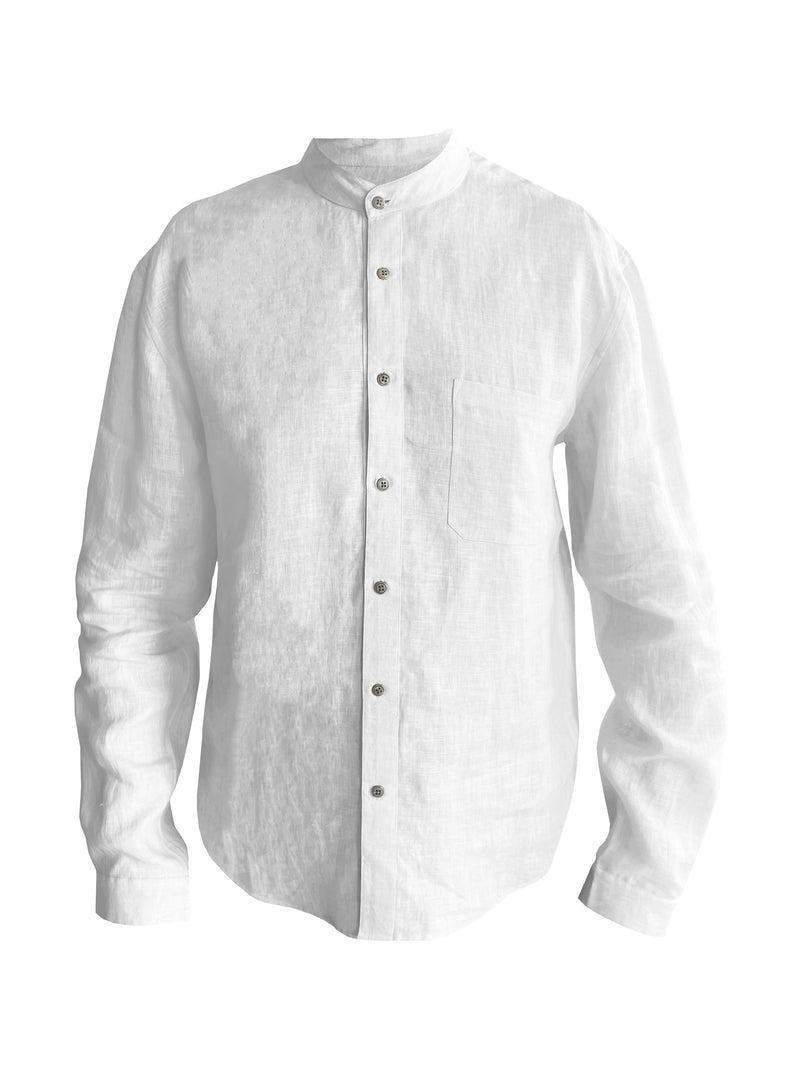 Denis-Colomb-Lifestyle - Linen-Raj-Button-Down-Shirt