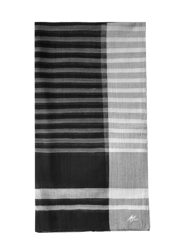 Mousson Stripes Large Shawl - denis-colomb-lifestyle