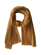Camel-Cashmere-Ring-Stole - Denis-Colomb-Lifestyle