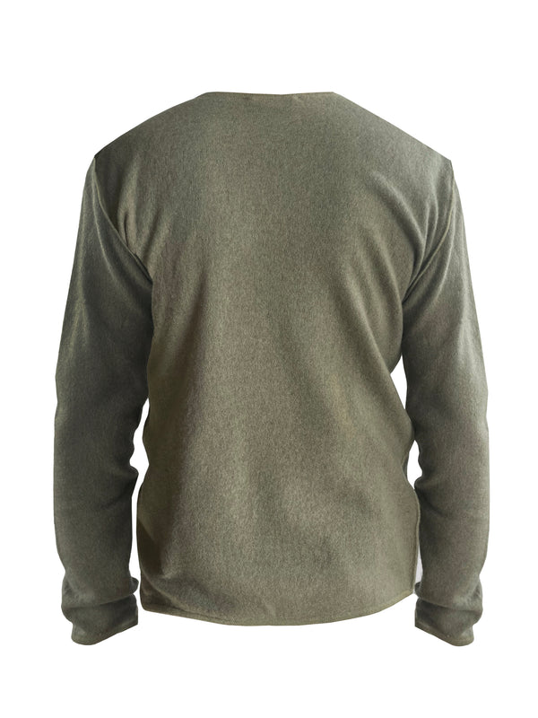 Denis-Colomb-Lifestyle - Cashmere-Fuzzy-Feutre-Crewneck-Sweater