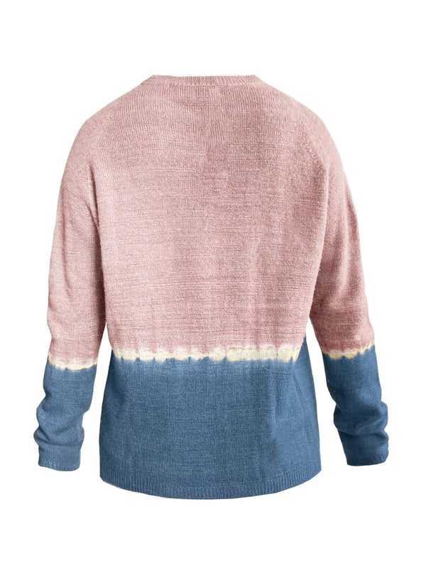 Pink-Blue-Cashmere-Sweater - Denis-Colomb-Lifestyle