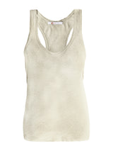Denis-Colomb-Lifestyle - Silk-Cashmere-Ribbed-Racerback-Tank