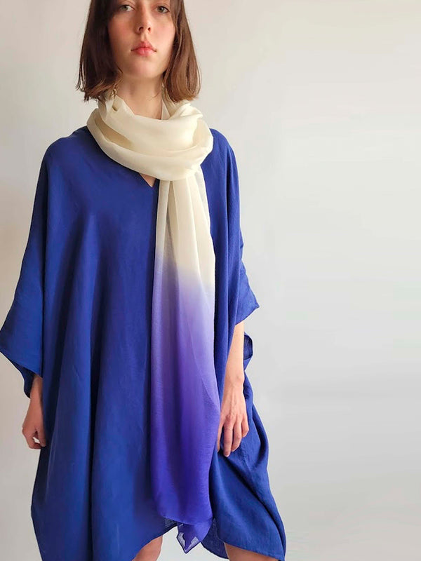 Silky Cloud Ombre Shawl